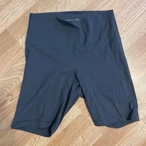 Everlane gray bike shorts